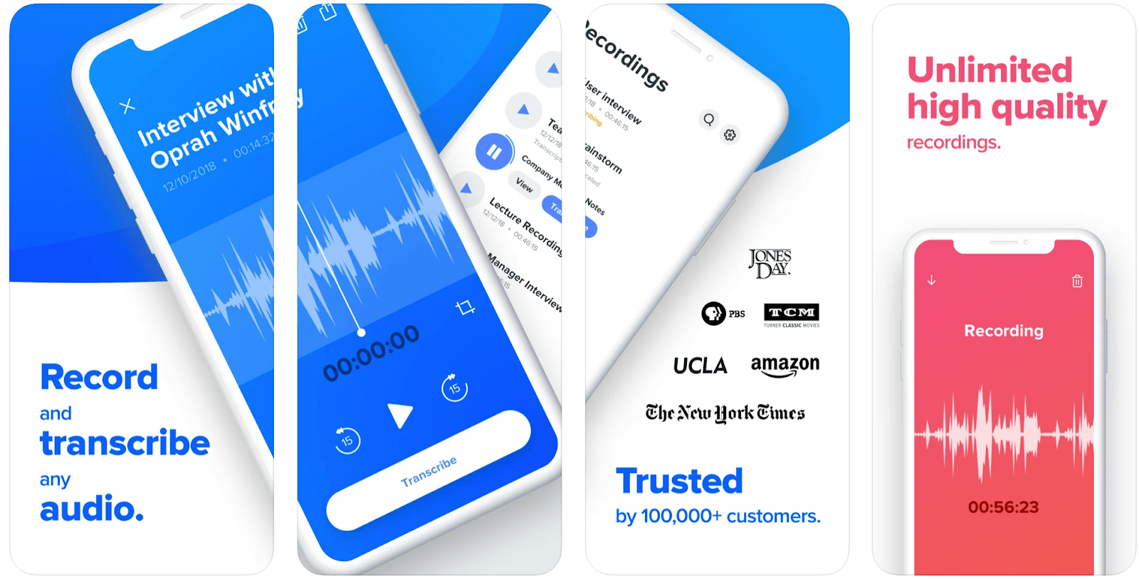 Rev Voice Recorder App