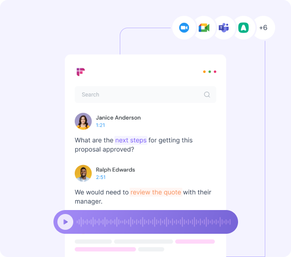 Fireflies.ai transcription software