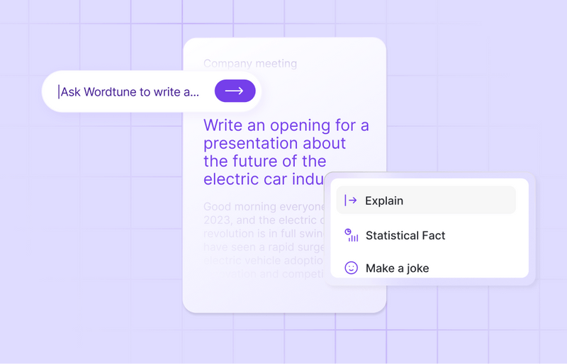 Wordtune AI assitant tool